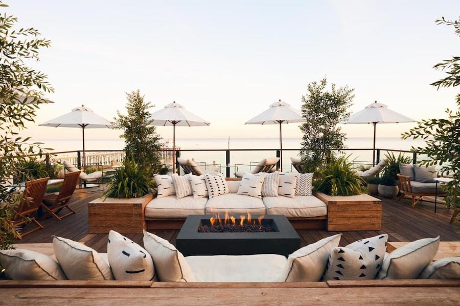 cubierta exterior en Surfrider Malibu