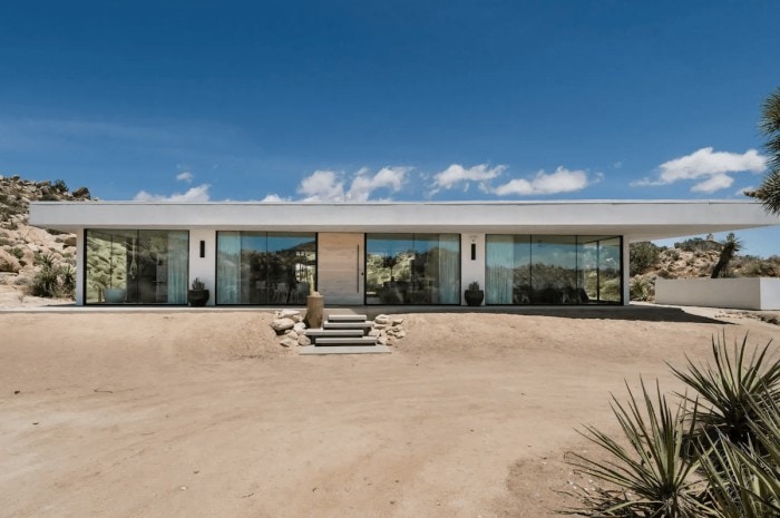 Casa moderna de cristal en Joshua Tree