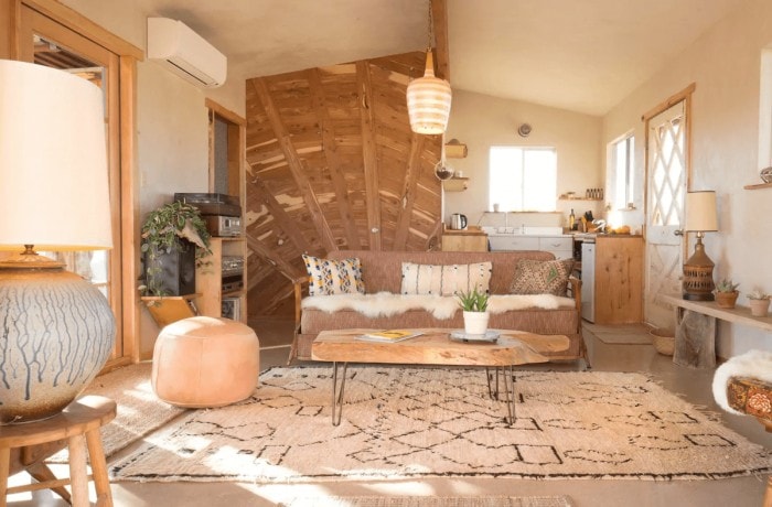 Corriente de aire mercante en Joshua Tree
