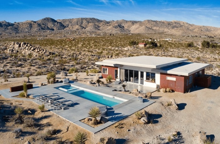 Skyhouse Joshua Tree lujo airbnb