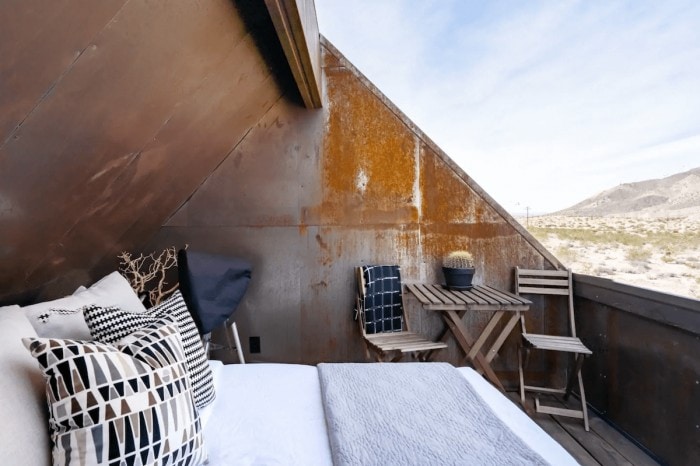 Cabina de observación de estrellas fuera de la red del arquitecto Joshua Tree