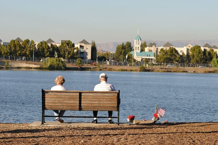 Parque del lago Almaden por Don Debold a través de Wikimedia cc