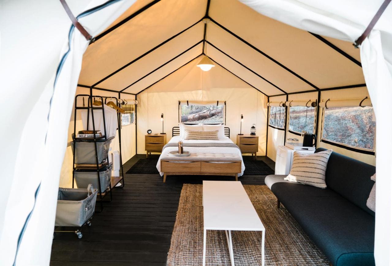 Carpa en Autocamp Yosemite