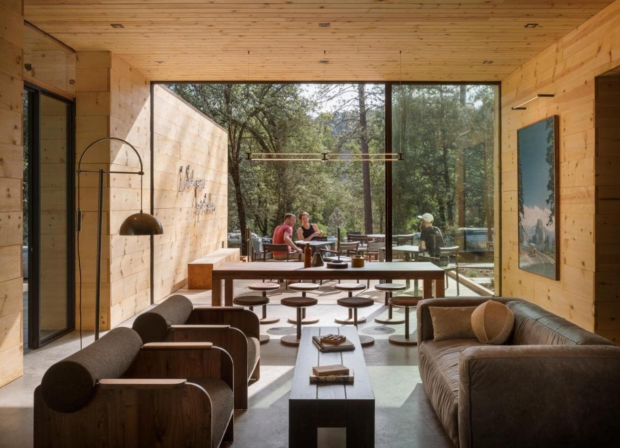 Área común de Autocamp Yosemite