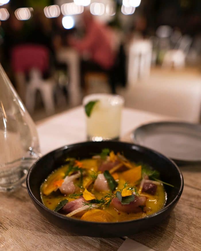 Aperitivo en Small Barn, Temecula
