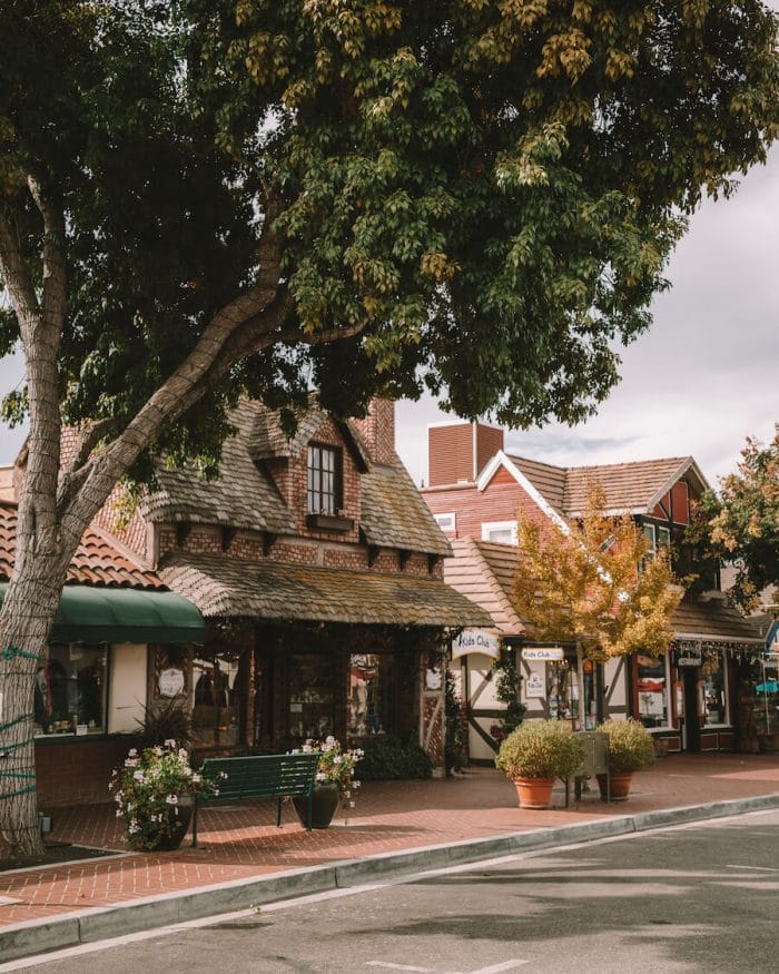 Escaparates de inspiración holandesa en Solvang