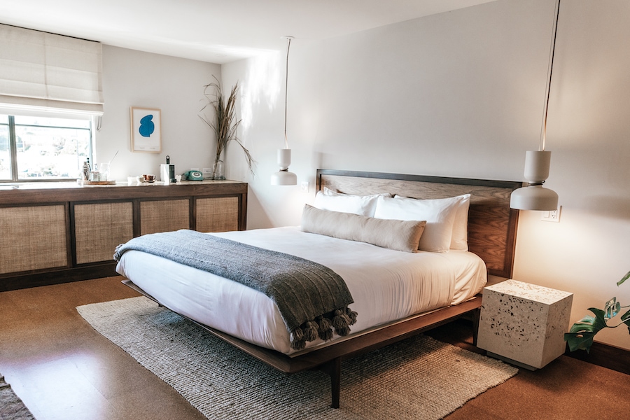 Interior de la habitación en Silverlake Pool and Inn