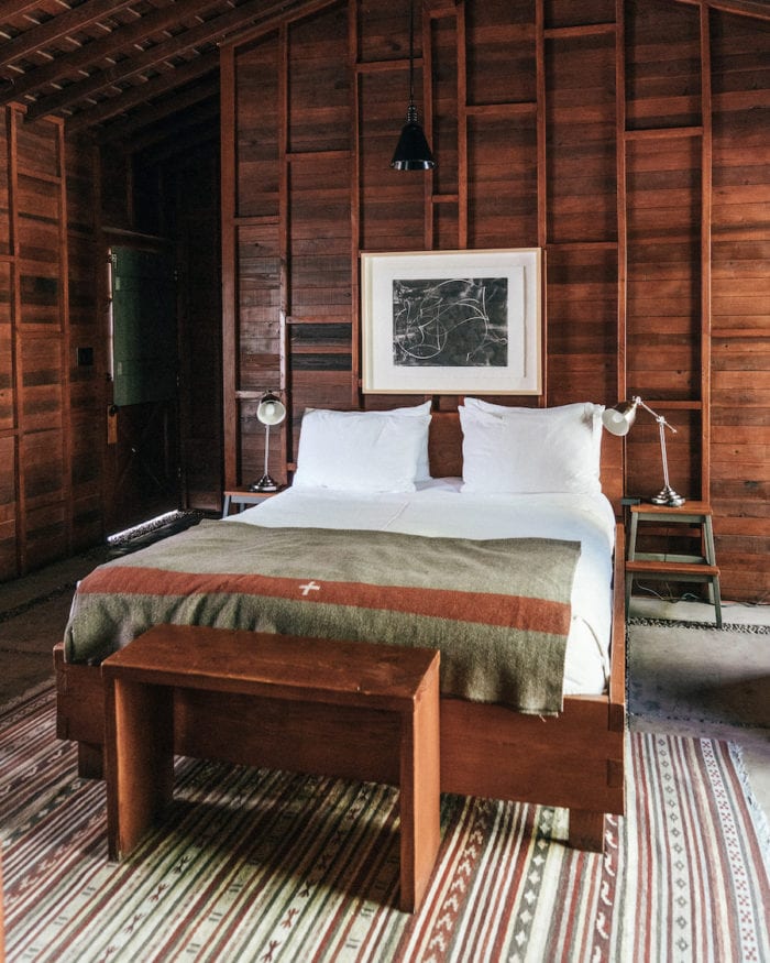 Diseño de habitaciones en Sparrow's Lodge, Palm Springs