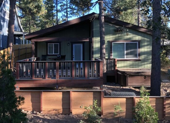 Big Bear Lake Cabaña Moderna en el Bosque