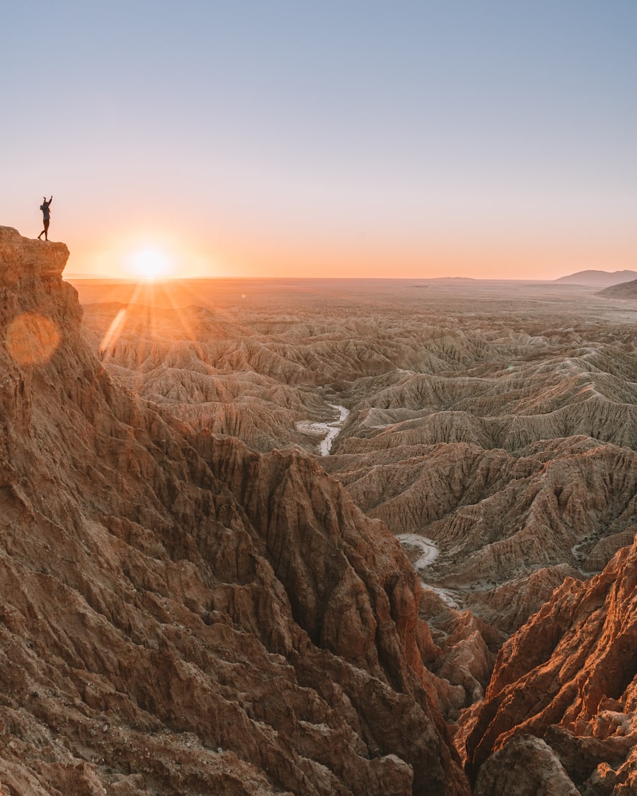Fonts Overlook en el parque estatal Anza Borrego