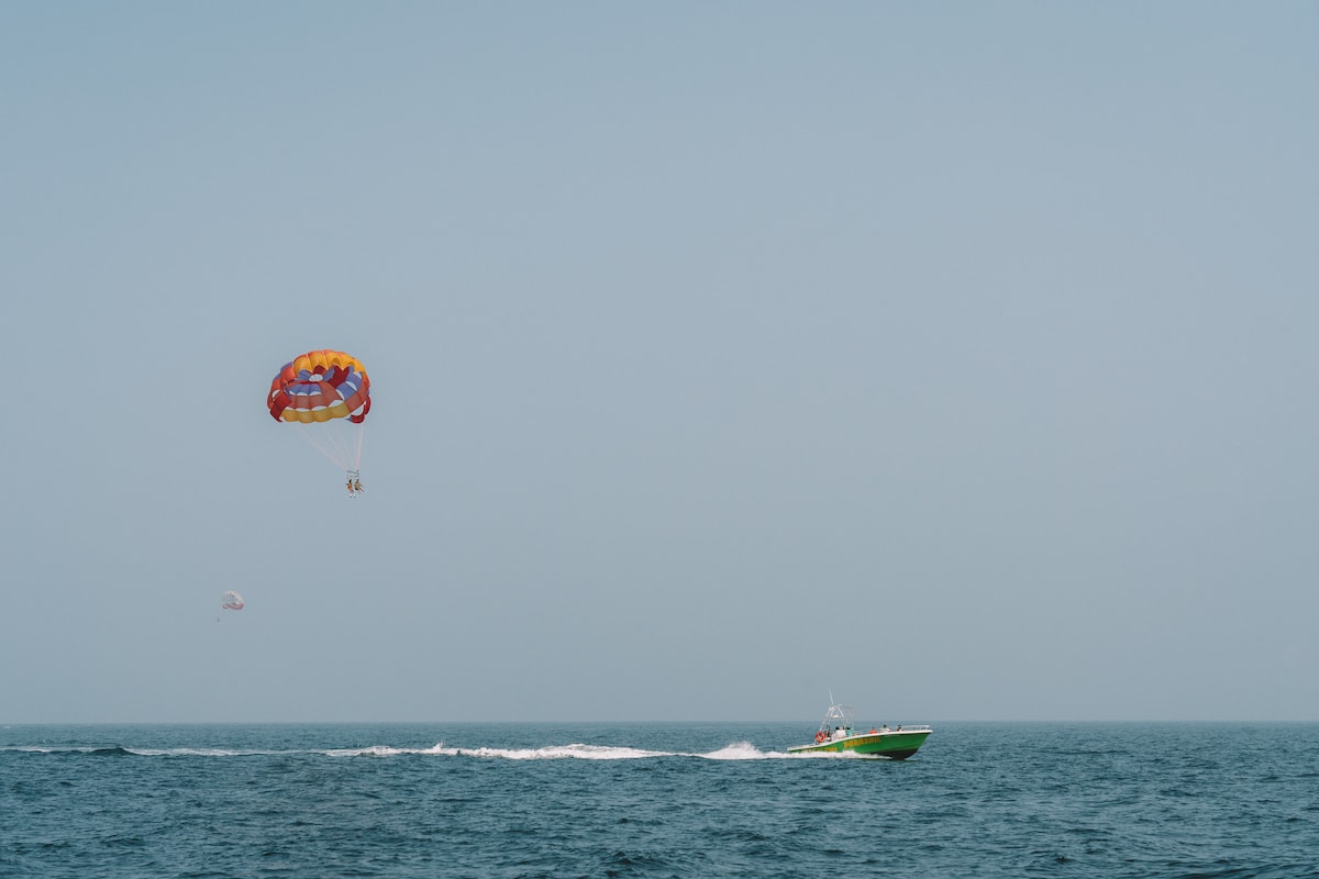 Parasailing en Isla Catalina