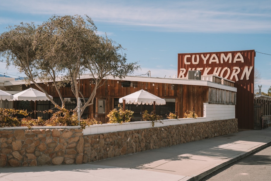 Patio exterior Cuyama Buckhorn
