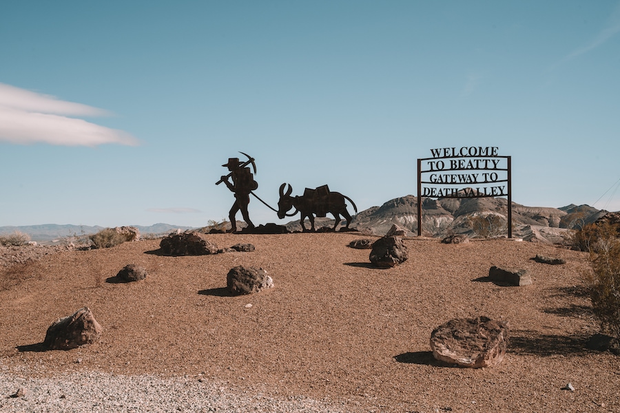Exhibición de arte en Beatty Nevada