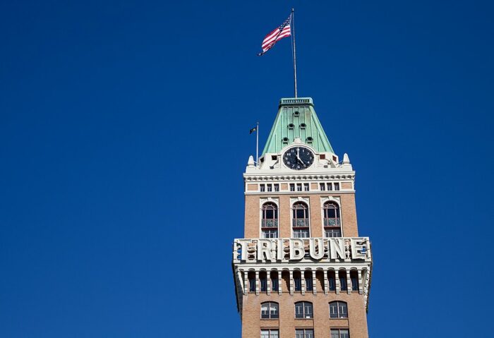 Distrito histórico del centro de Oakland por Almonroth a través de Wikimedia cc