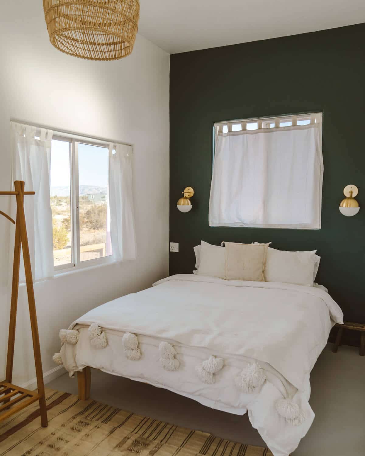 Una estancia remota y acogedora en El Rancho Joshua Tree