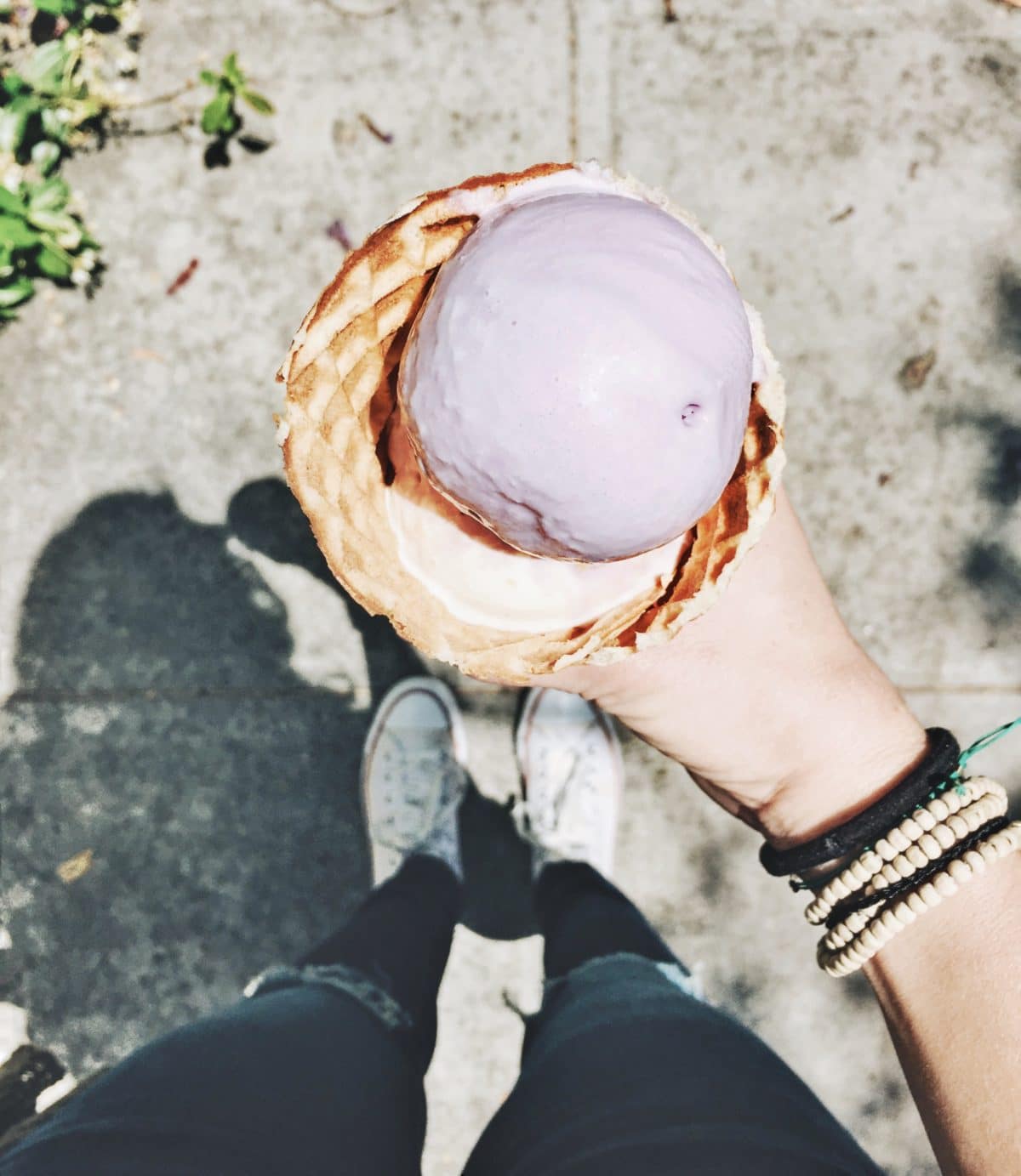 Helado de sal y paja