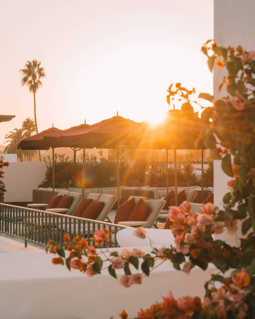 Hotel Californian en Santa Bárbara para California en verano