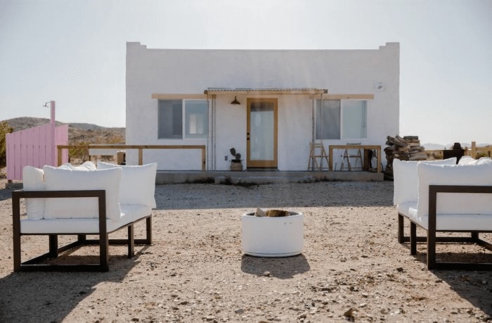 Exterior de El Rancho Joshua Tree