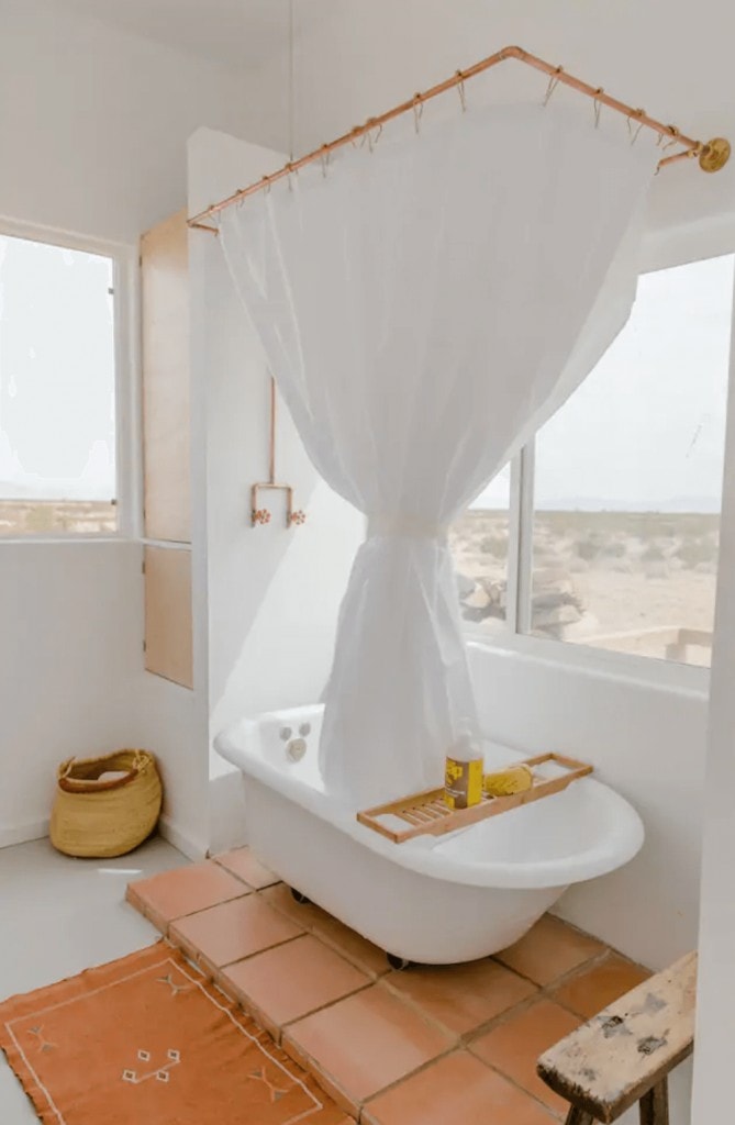 Bañera en El Rancho Joshua Tree