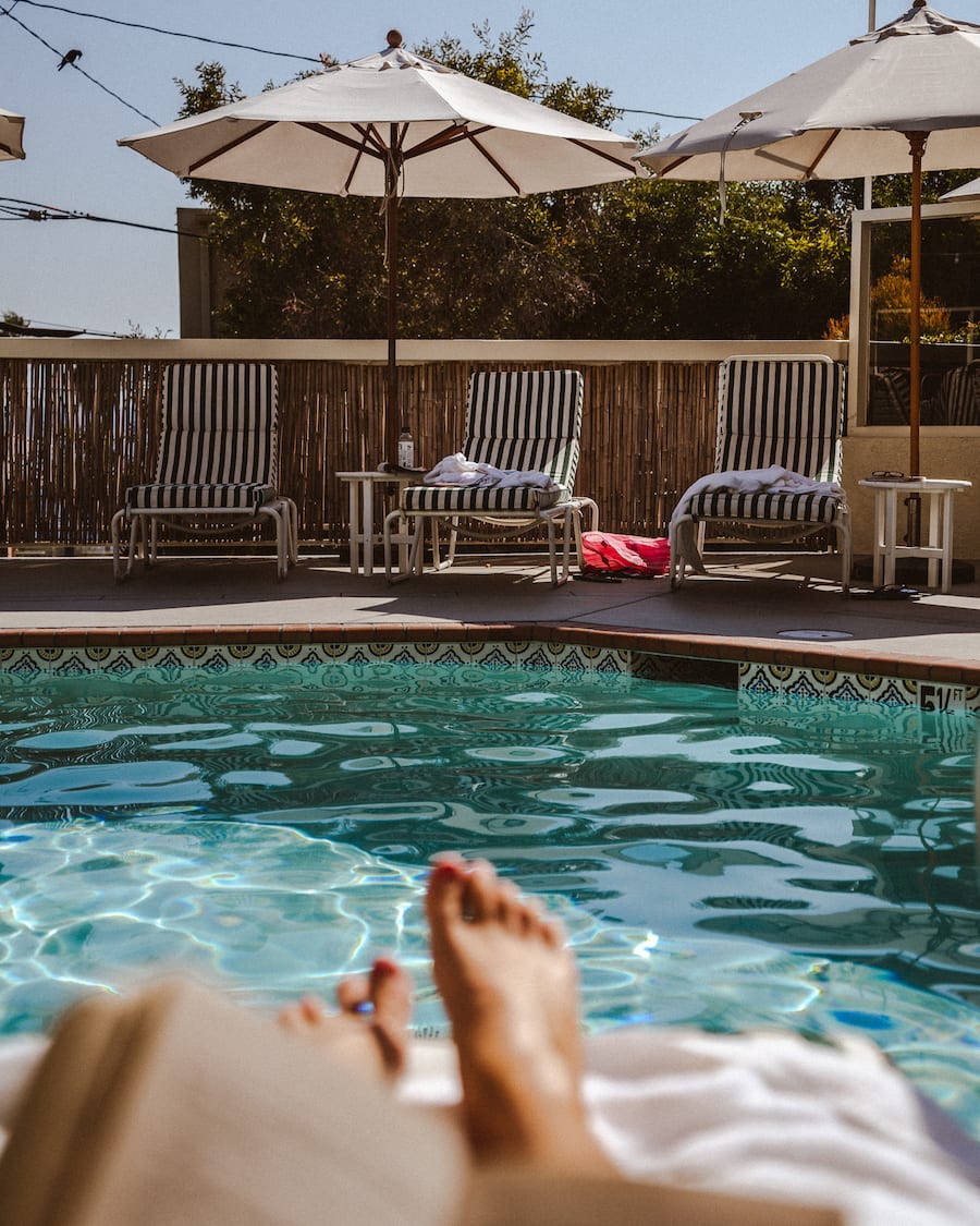 Piscina en Laguna Beach House