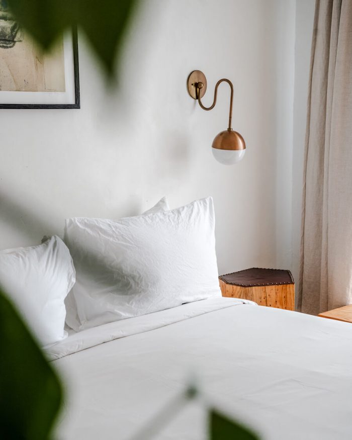Habitación de huéspedes en el Álamo Motel