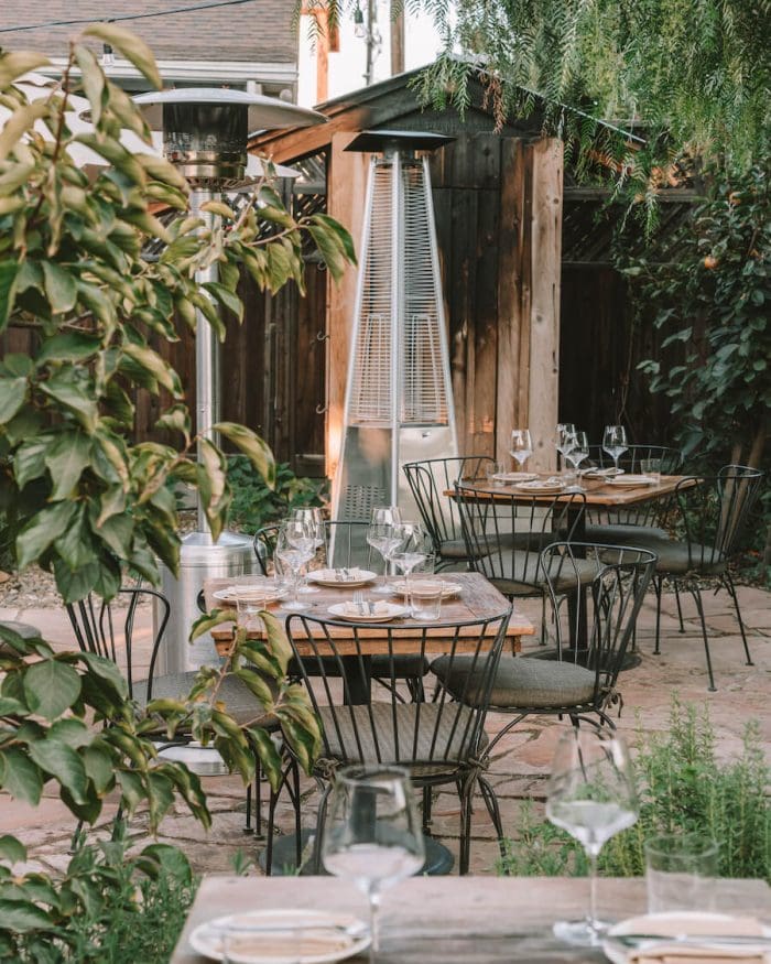 Patio exterior Restaurante Pico