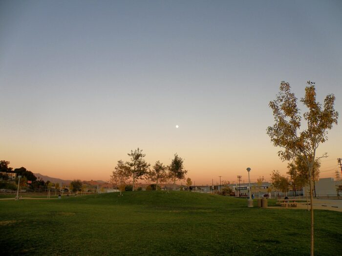 Parque histórico estatal de Los Ángeles por Laurie Avocado a través de Wikimedia cc