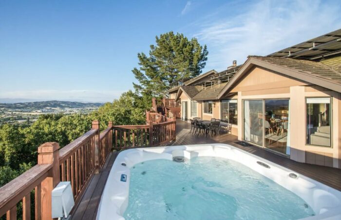Novato CA Luxury Airbnb con piscina al aire libre
