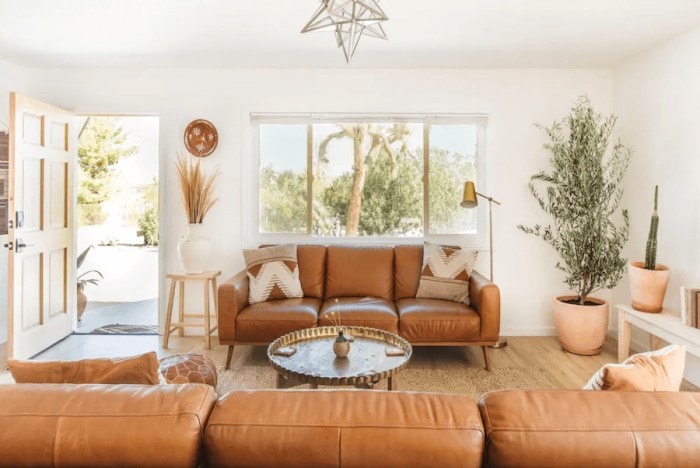 Sala de estar de la Casa Habibi
