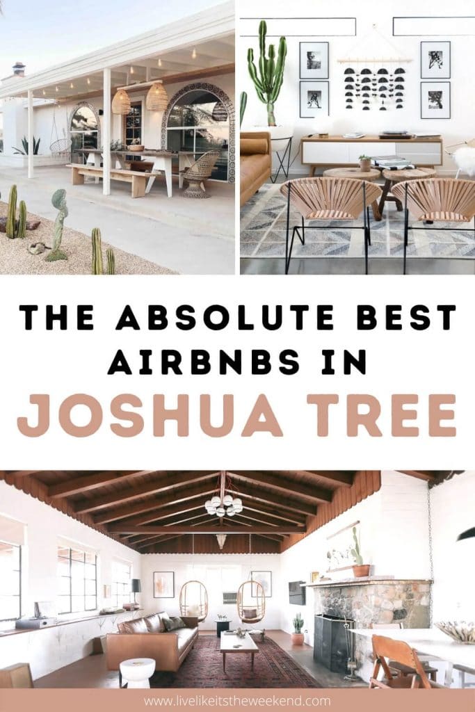 Imagen de Pinterest de los airbnbs más épicos en Joshua Tree