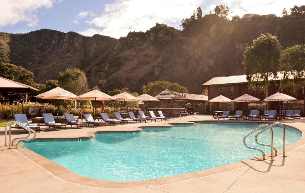La piscina del rancho