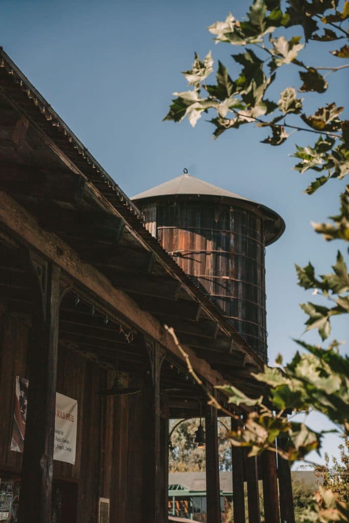 Arquitectura rústica en el casco antiguo de Temecula