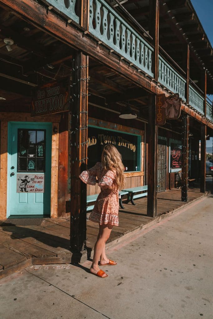 Explorando el casco antiguo de Temecula