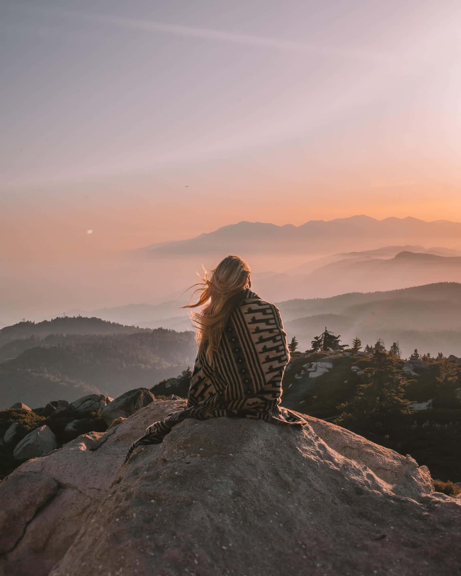 Atardecer en Big Bear, California