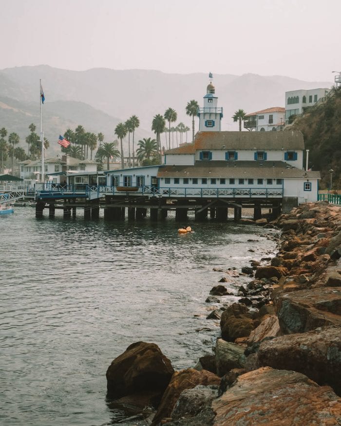 Camino de Santa Catalina en Avalon