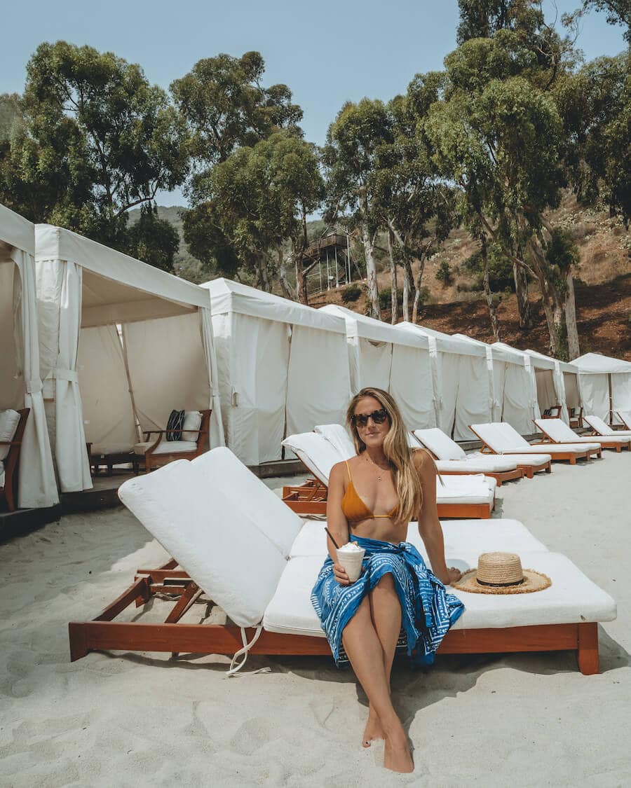 Qué hacer en Catalina - Michelle Halpern en Descanso Beach Club, Catalina