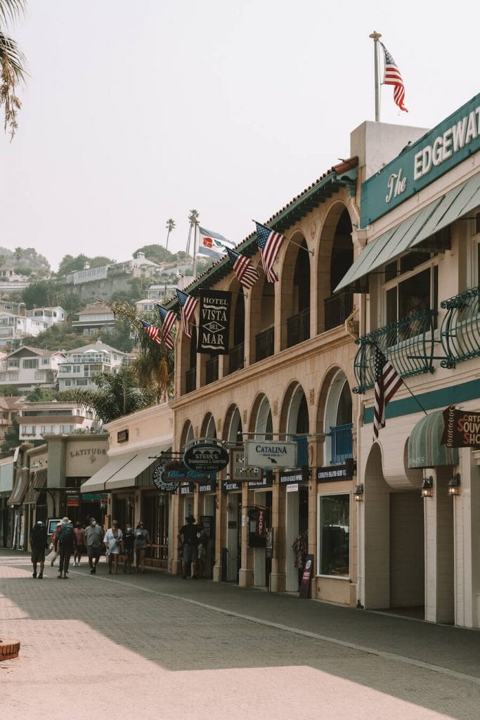 Qué hacer en Catalina - Tiendas en el centro de Isla Catalina
