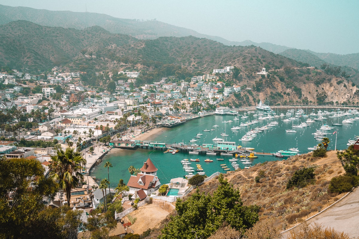 Vista de la Isla Catalina