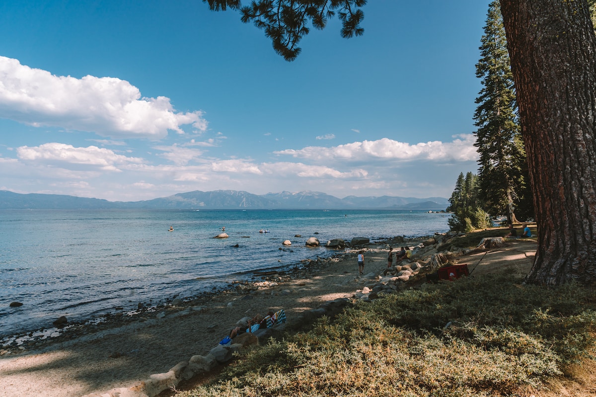 Punto de pino de azúcar Lago Tahoe