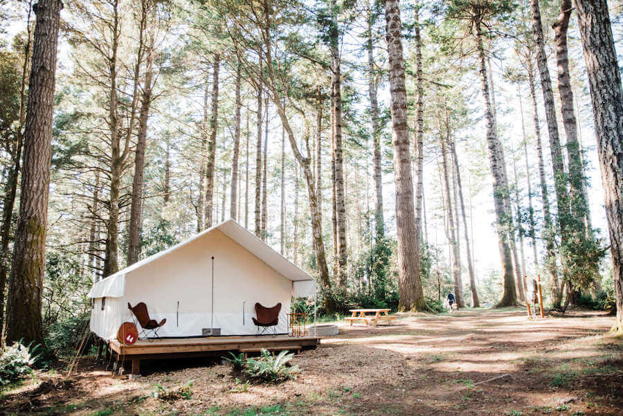 Glamping de Mendocino Grove