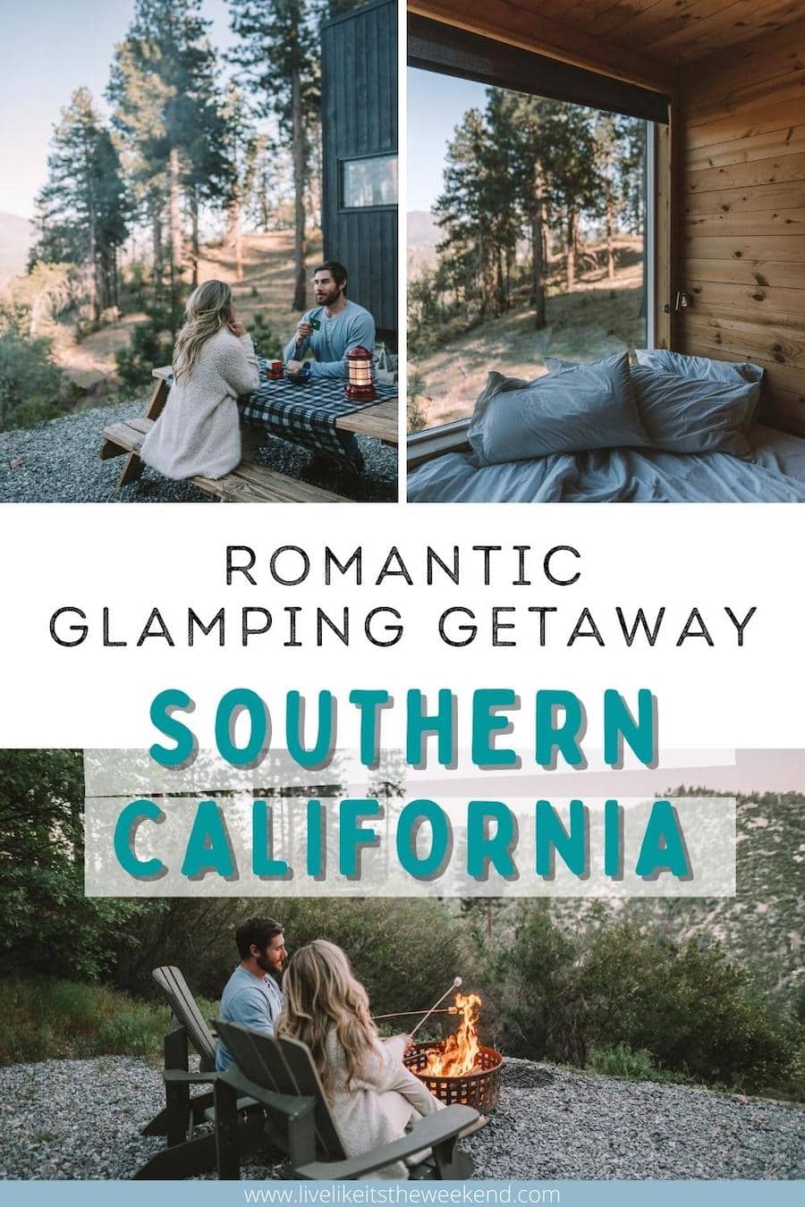 escapada romántica de la publicación del blog de los ángeles pin cover