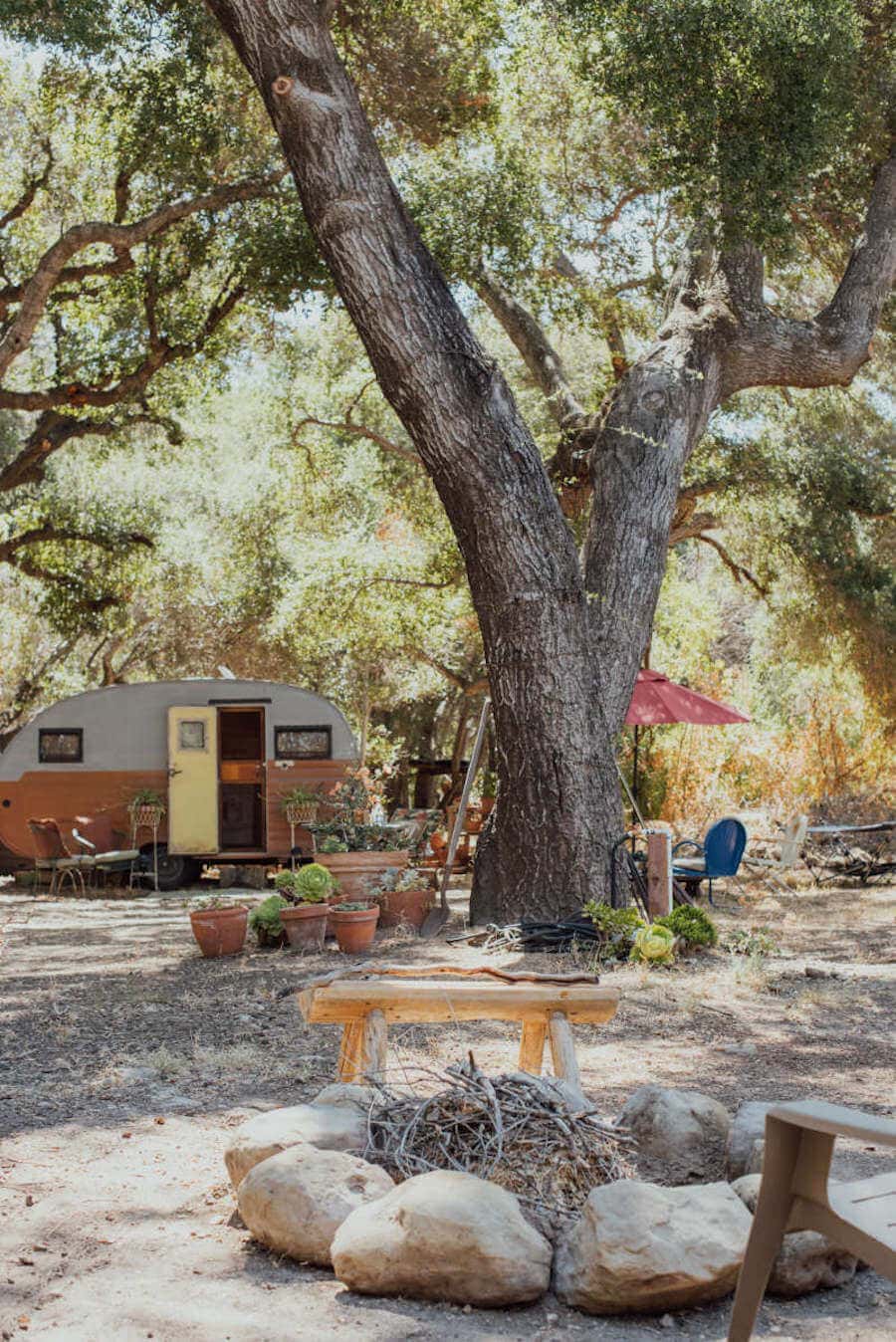 Alojamiento retro camper en California