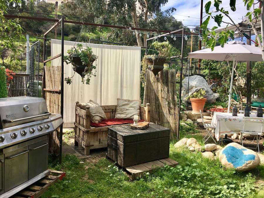 Sitio de glamping urbano fuera de Los Ángeles