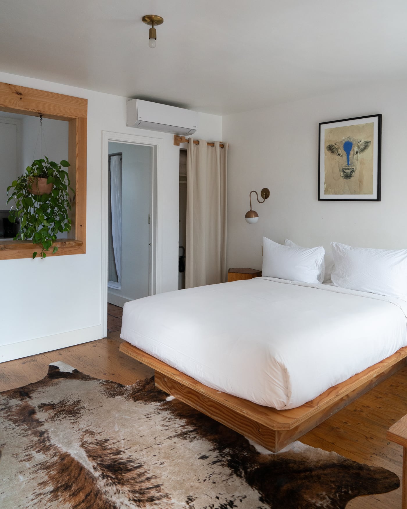 Dormitorio en Alamo Motel