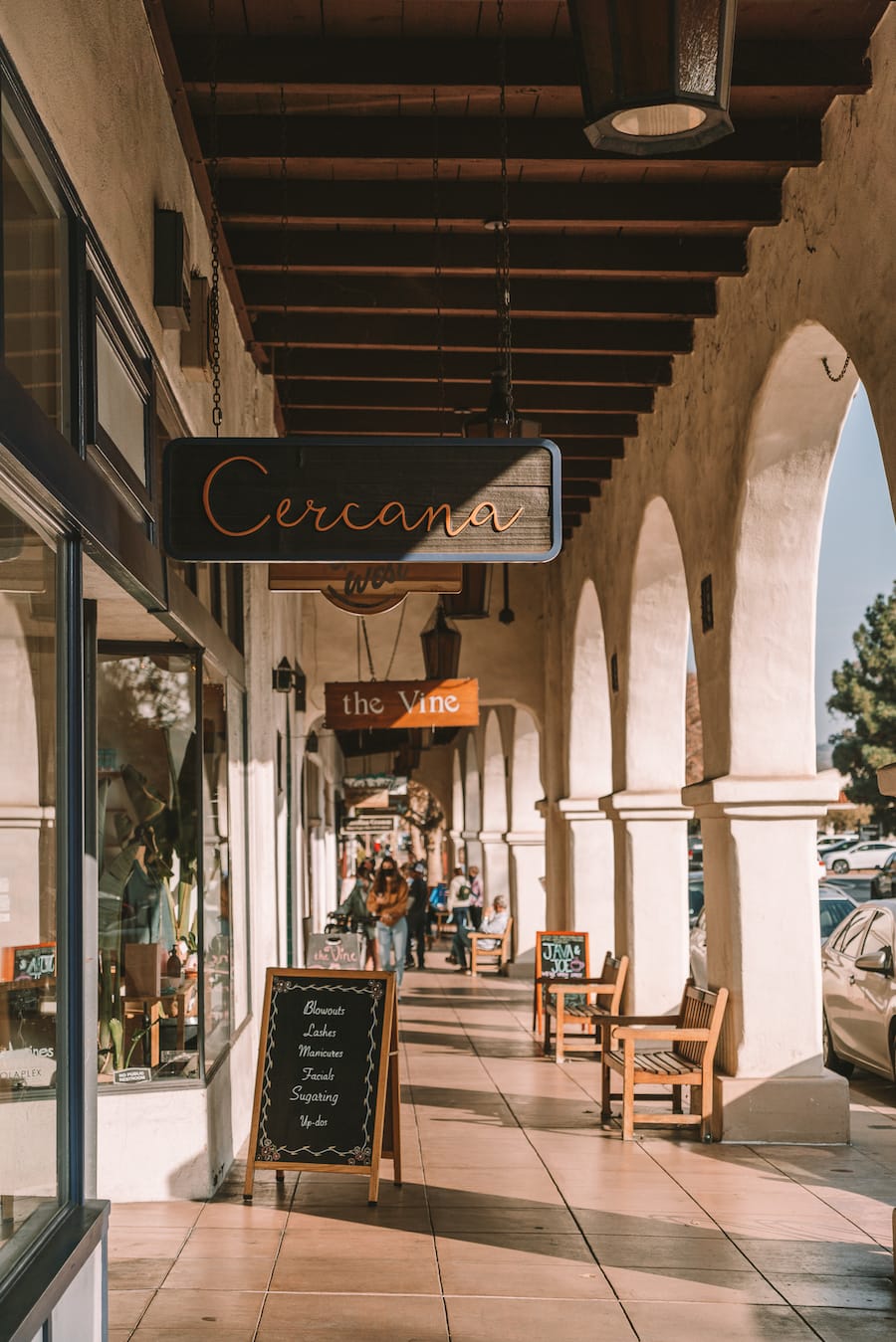 Centro comercial en Ojai